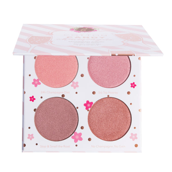 beauty bakerie cosmetics brand Cotton Candy Champagne Blush Palette