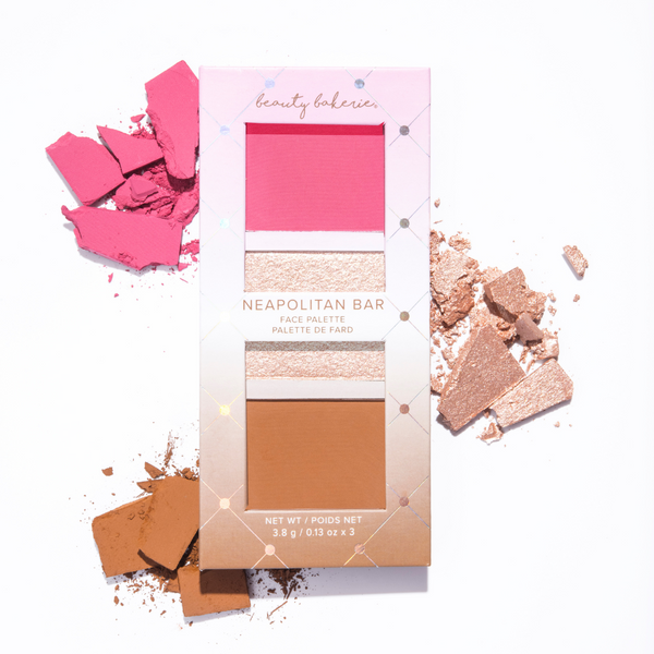 Beauty Bakerie Cosmetics Brand Neapolitan Bar Mini Palette