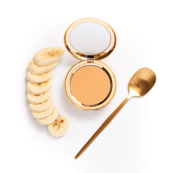 Beauty Bakerie Cosmetics Brand Plantain (Caramel) Pressed Flour Setting Powder