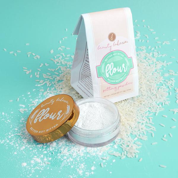 Beauty Bakerie Cosmetics Brand Rice (White) Loose Flour Setting Powder