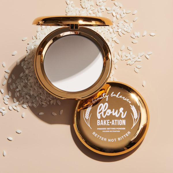 Beauty Bakerie Cosmetics Brand Rice (White) Pressed Flour Setting Powder