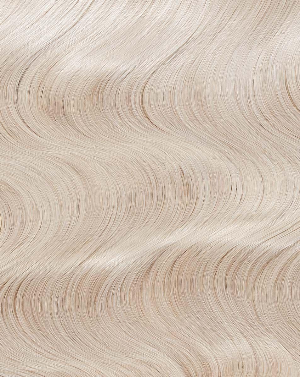 beauty works 100% Remy Colour Swatch - Molly-Mae Glacier Blonde