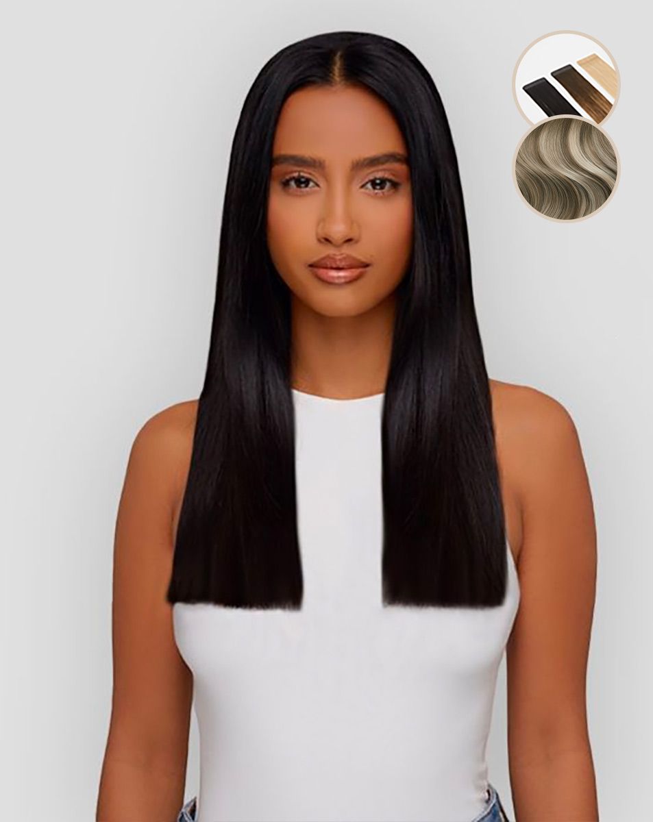 Beauty Works 14" Celebrity Choice® Slim-Line Tape - Amalfi Blonde