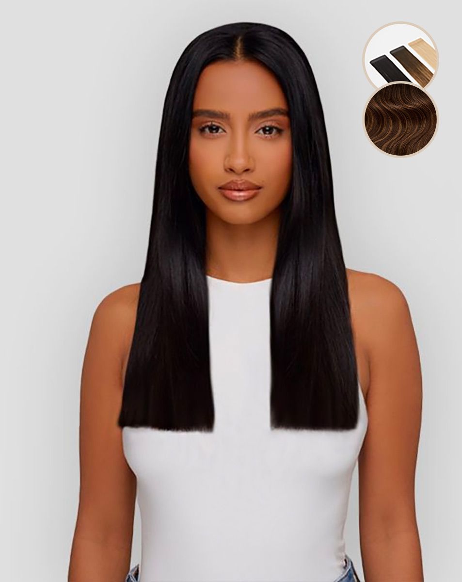 Beauty Works 14" Celebrity Choice® Slim-Line Tape - Cinnamon Melt