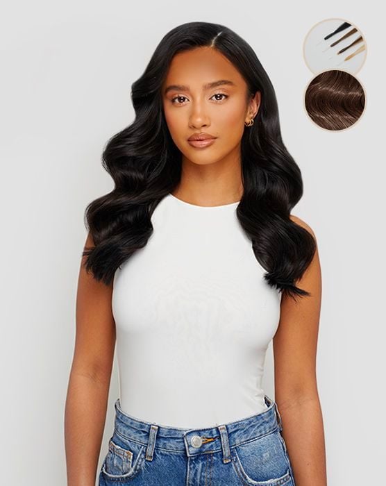 Beauty Works 16" Celebrity Choice® Nano Tip Bond - Ashed Brown