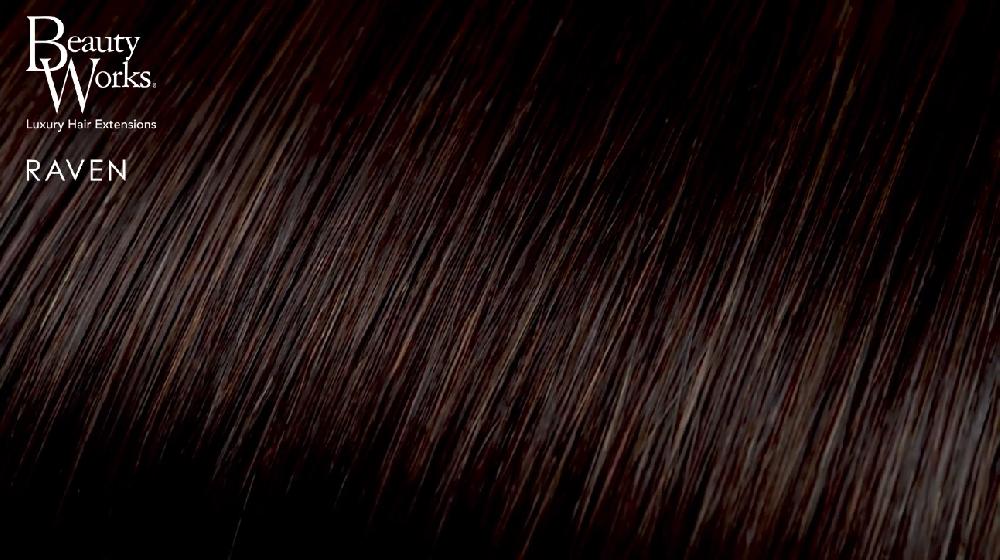 Beauty Works 16" Celebrity Choice® Nano Tip Bond - Raven