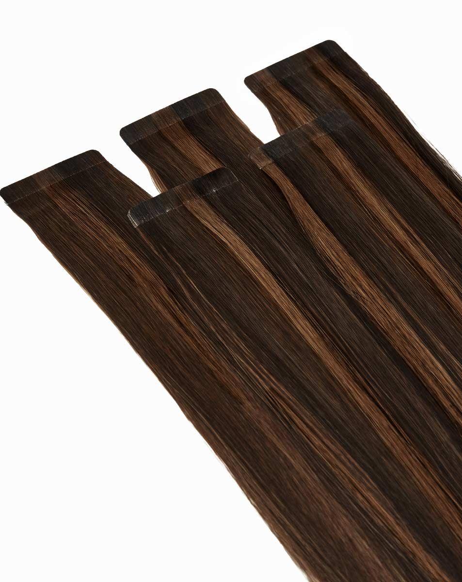 Beauty Works 16" Celebrity Choice® Slim-Line Tape - Maya Jama X Toffee Crunch