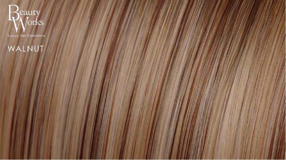 Beauty Works 16" Celebrity Choice® Slim-Line Tape - Walnut