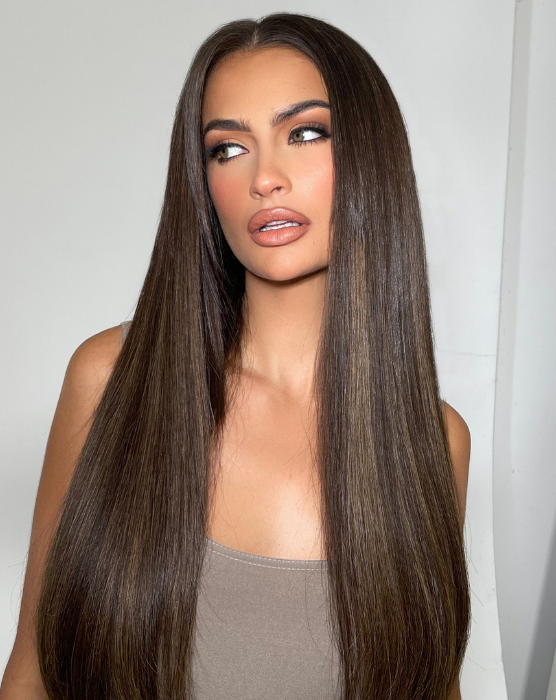 Beauty Works 16" Celebrity Choice® Weft Hair Extensions - Espresso Brown