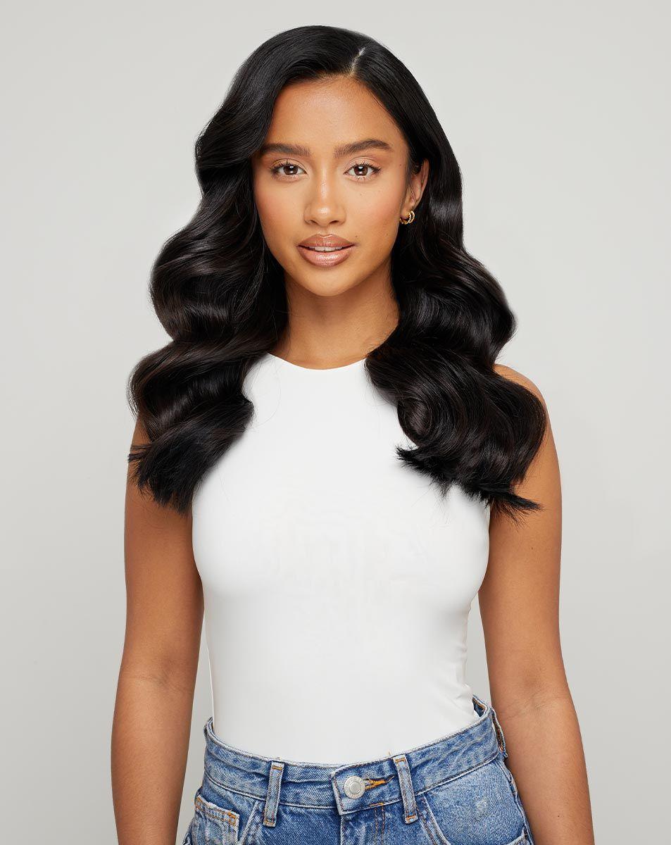 beauty works 16" Deluxe Remy Instant Clip-In Extensions