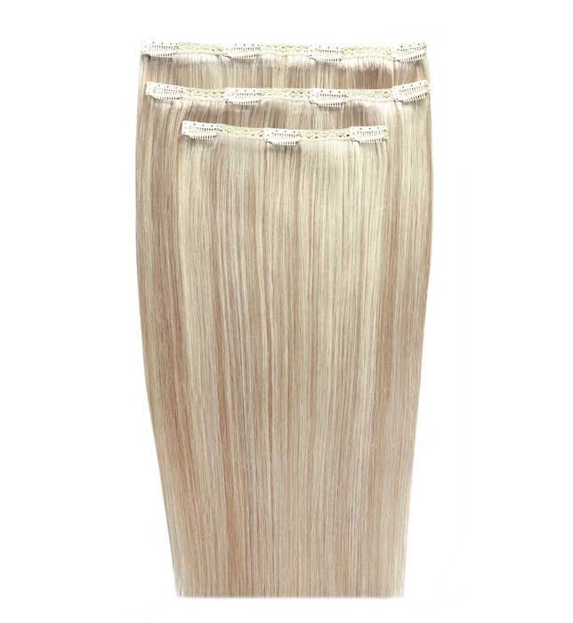 beauty works 16" Deluxe Remy Instant Clip-In Hair Extensions - Bohemian Blonde