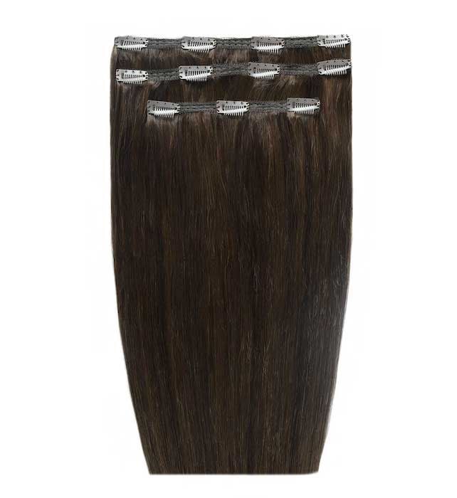 beauty works 16" Deluxe Remy Instant Clip-In Hair Extensions - Raven