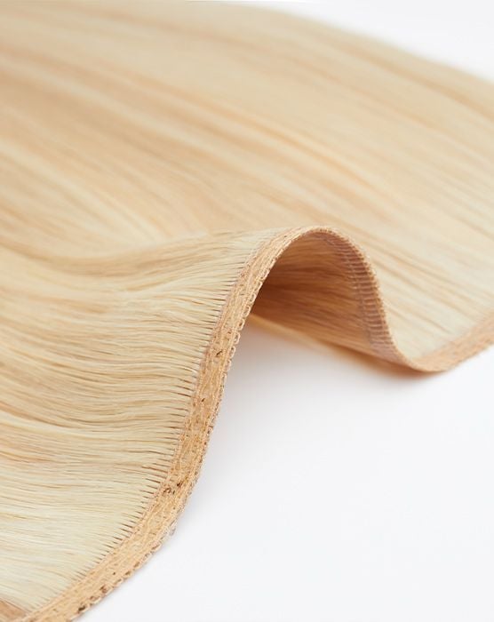 Beauty Works 16" Gold Flat Track® Weft - Vintage Blonde