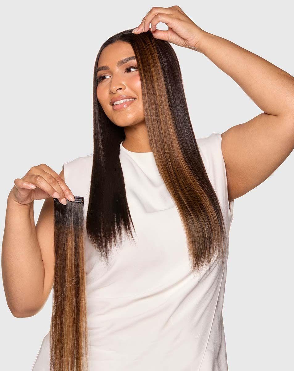 Beauty Works 18" BARELY THERE® Mix & Match Minis - Huda