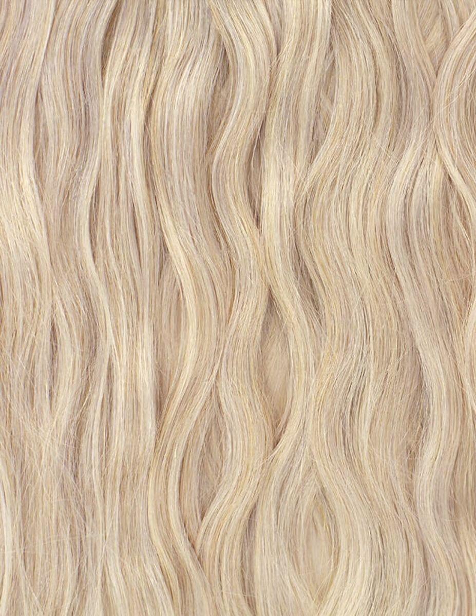 Beauty Works 18" Beach Wave Double Hair Set Clip-In Extensions - Bohemian Blonde