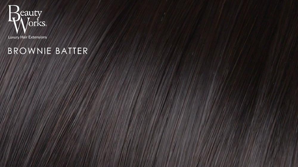 Beauty Works 18" Celebrity Choice® Flat Tip - Maya Jama X Brownie Batter