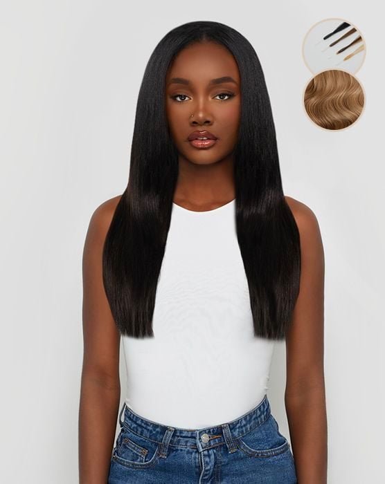 Beauty Works 18" Celebrity Choice® Nano Tip Bond - Caramelized