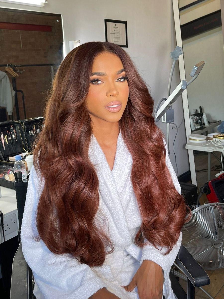 Beauty Works 18" Celebrity Choice® Nano Tip Bond - Crimson