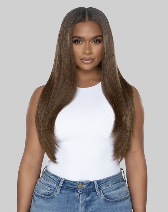 beauty works 18" Deluxe Remy Instant Clip-In Extensions