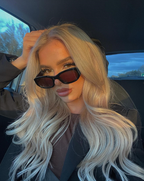 Beauty Works 18" Deluxe Remy Instant Clip-In Hair Extensions - Iced Blonde