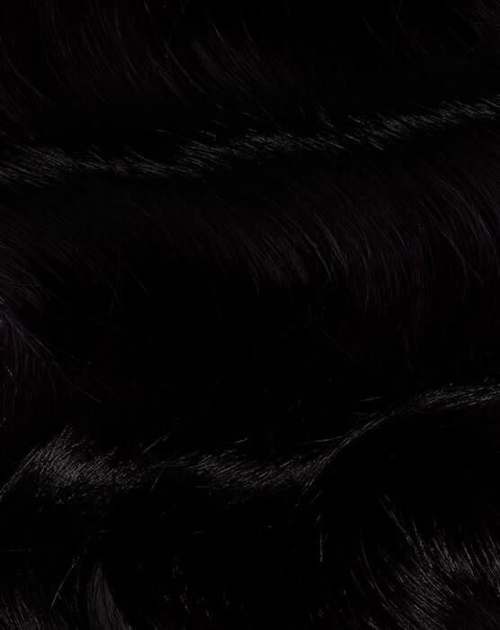 Beauty Works 18" Deluxe Remy Instant Clip-In Hair Extensions - Jet Set Black