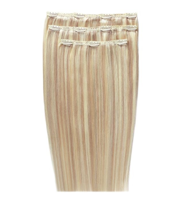 beauty works 18" Deluxe Remy Instant Clip-In Hair Extensions - L.A. Blonde