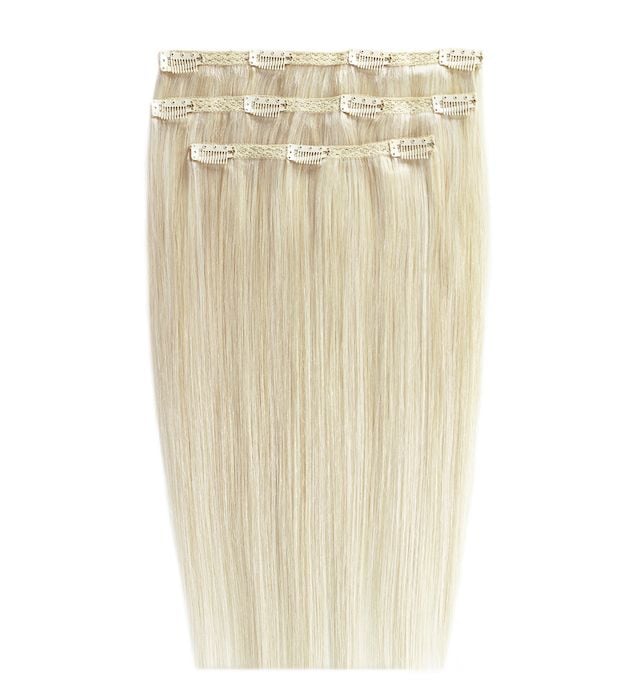 beauty works 18" Deluxe Remy Instant Clip-In Hair Extensions - Vintage Blonde