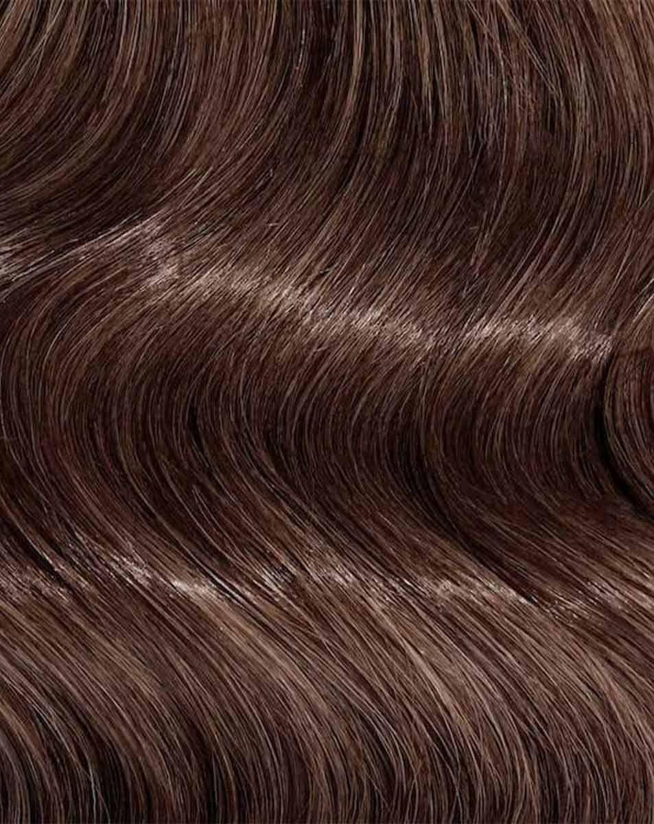 Beauty Works 18" Double Hair Set Clip-In Extensions - Ashed Brown