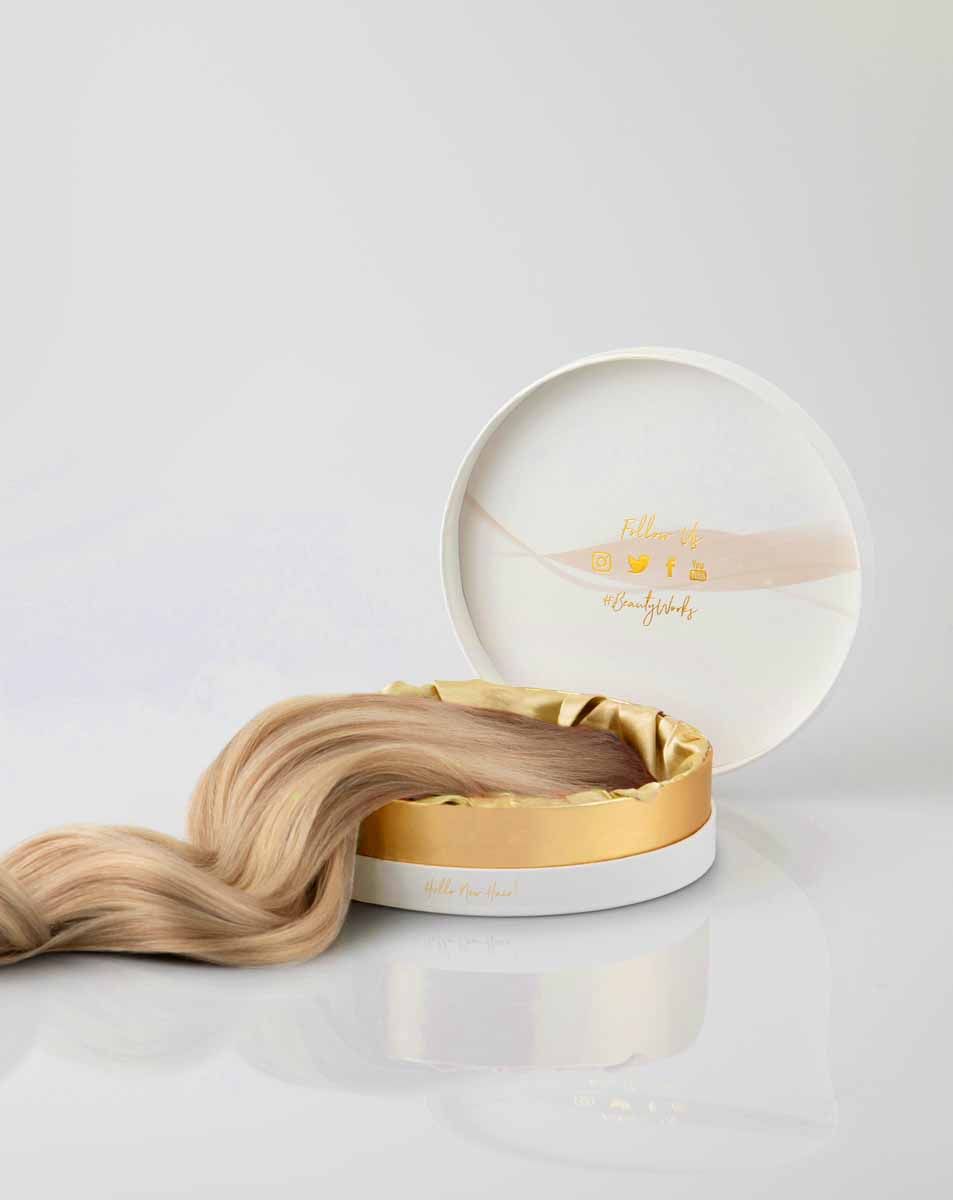 Beauty Works 18" Double Hair Set Clip-In Extensions - Chocolate