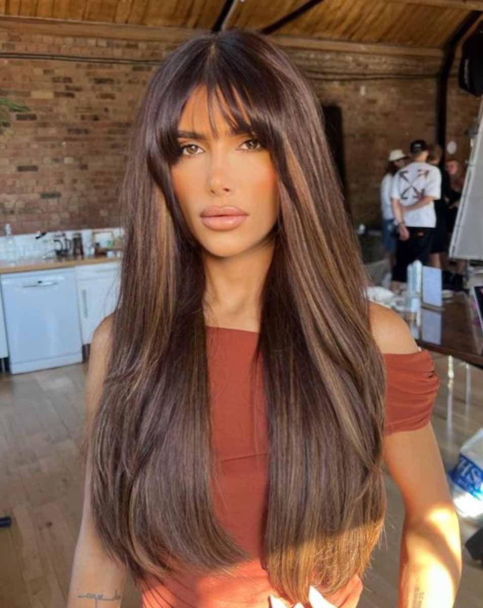 Beauty Works 18" Double Hair Set Clip-In Extensions - Cinnamon Melt