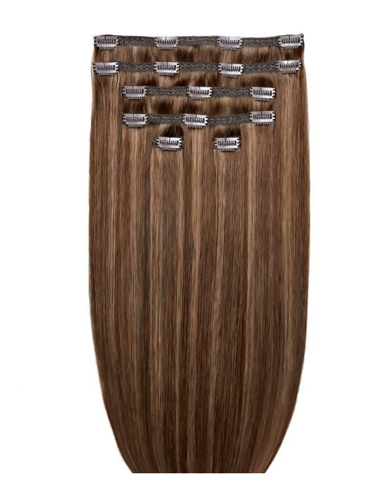 beauty works 18" Double Hair Set Clip-In Extensions - Honeycomb