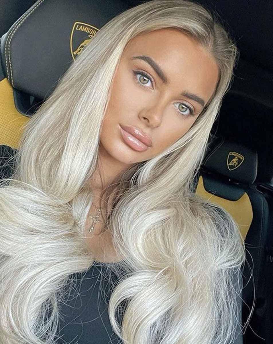 Beauty Works 18" Double Hair Set Clip-In Extensions - Iced Blonde