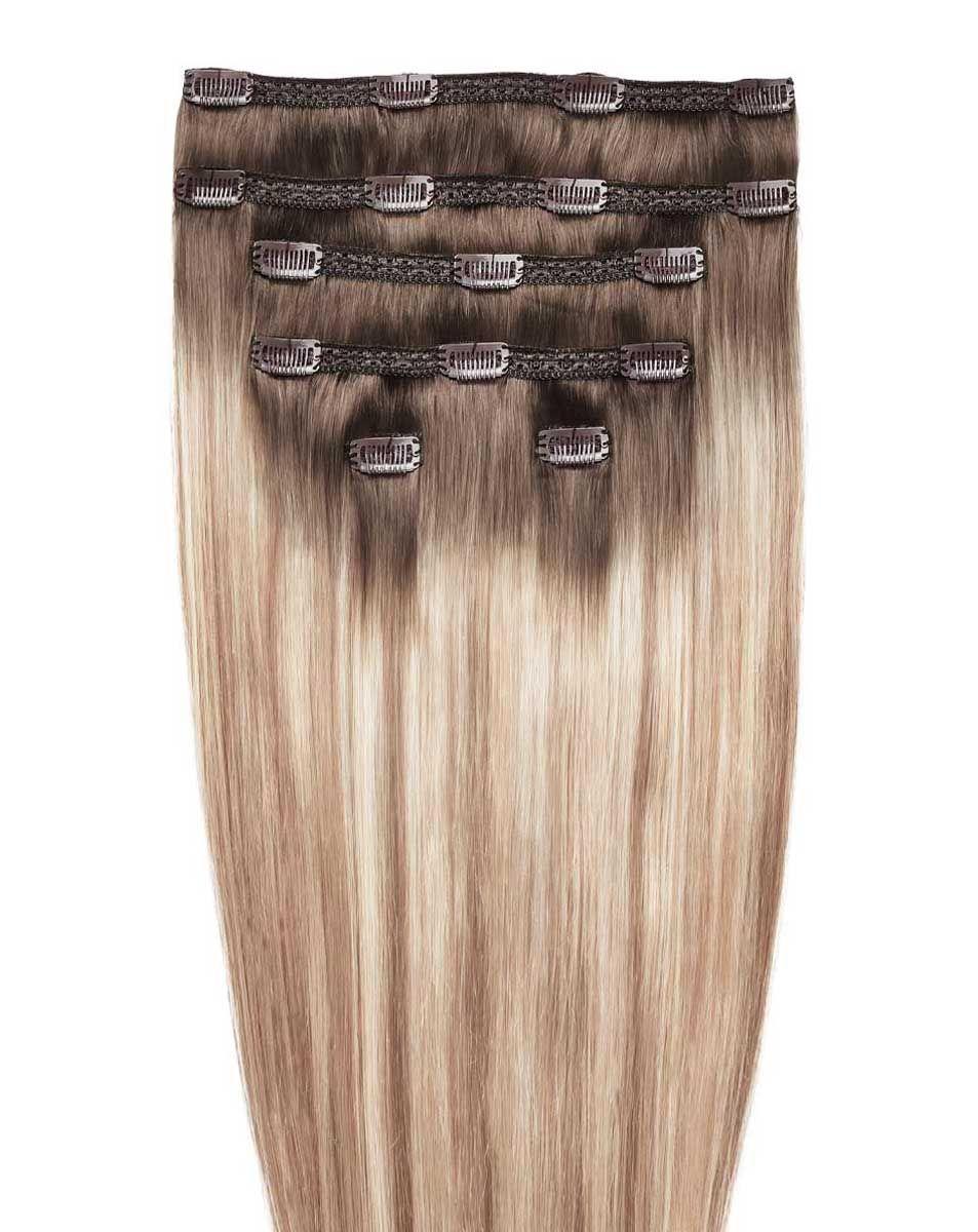 Beauty Works 18" Double Hair Set Clip-In Extensions - Sunset Boulevard