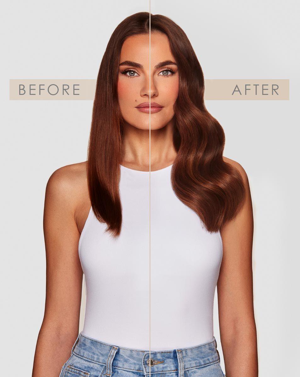 Beauty Works 18" Express-Weft Tape-In Hair Extensions - Espresso Brown