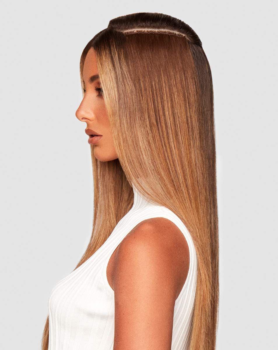 Beauty Works 18" XXS Weft Hair Extensions - Maya Jama X Cookies And Cream