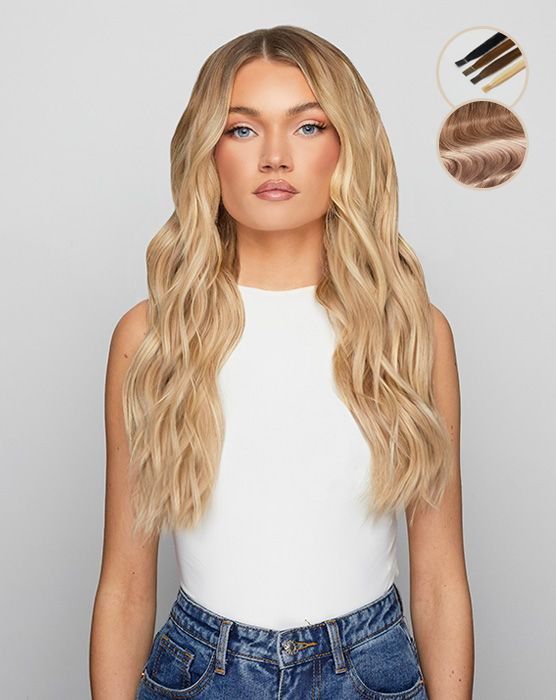 Beauty Works 20" Celebrity Choice® Flat Tip - High Contrast Warm