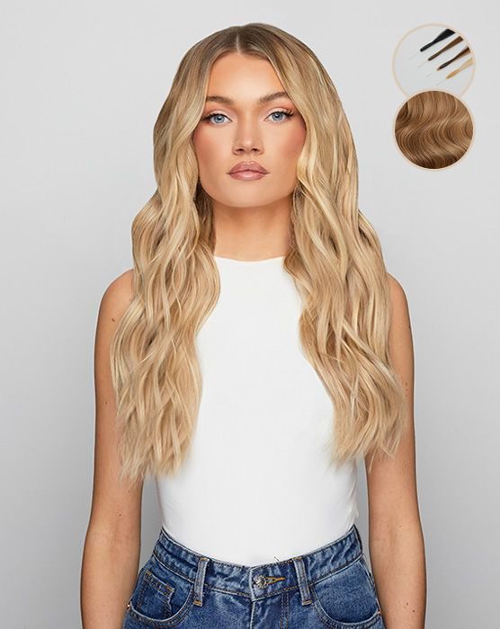 Beauty Works 20" Celebrity Choice® Nano Tip Bond - Caramelized