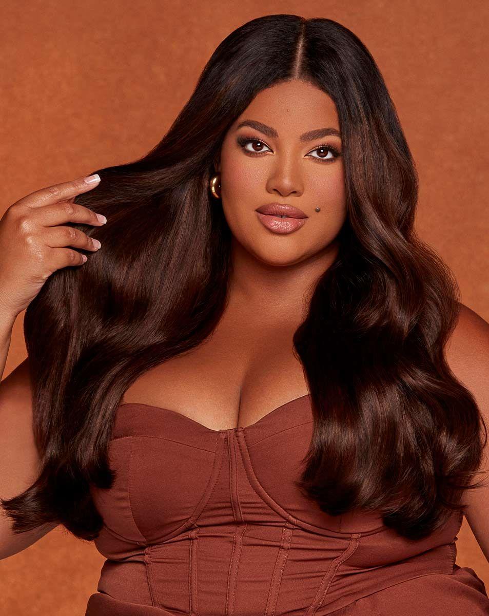 Beauty Works 20" Celebrity Choice® Slim-Line Tape - Roast Chestnut