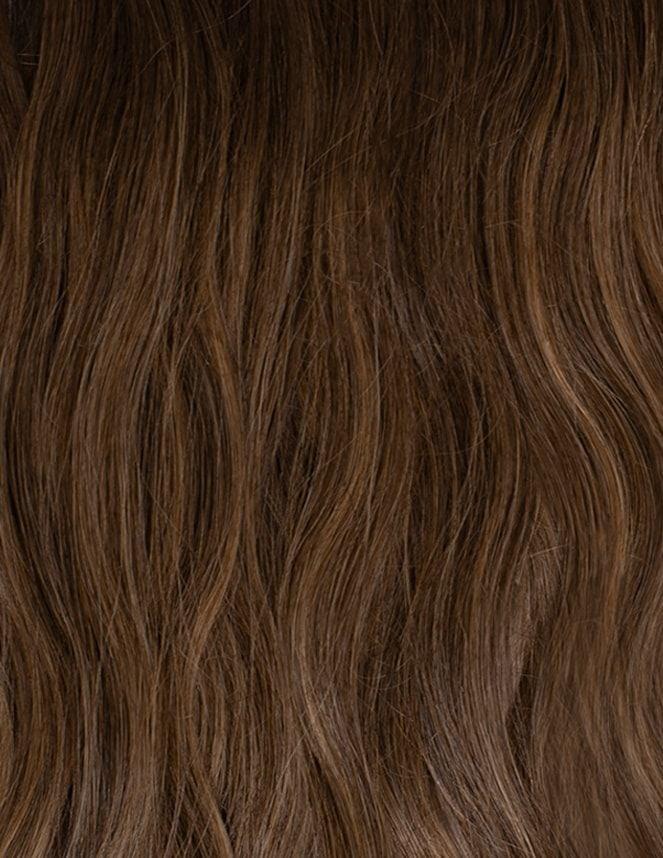 Beauty Works 20" Clip-in Beach Wave Invisi® Ponytail - Brond'mbre