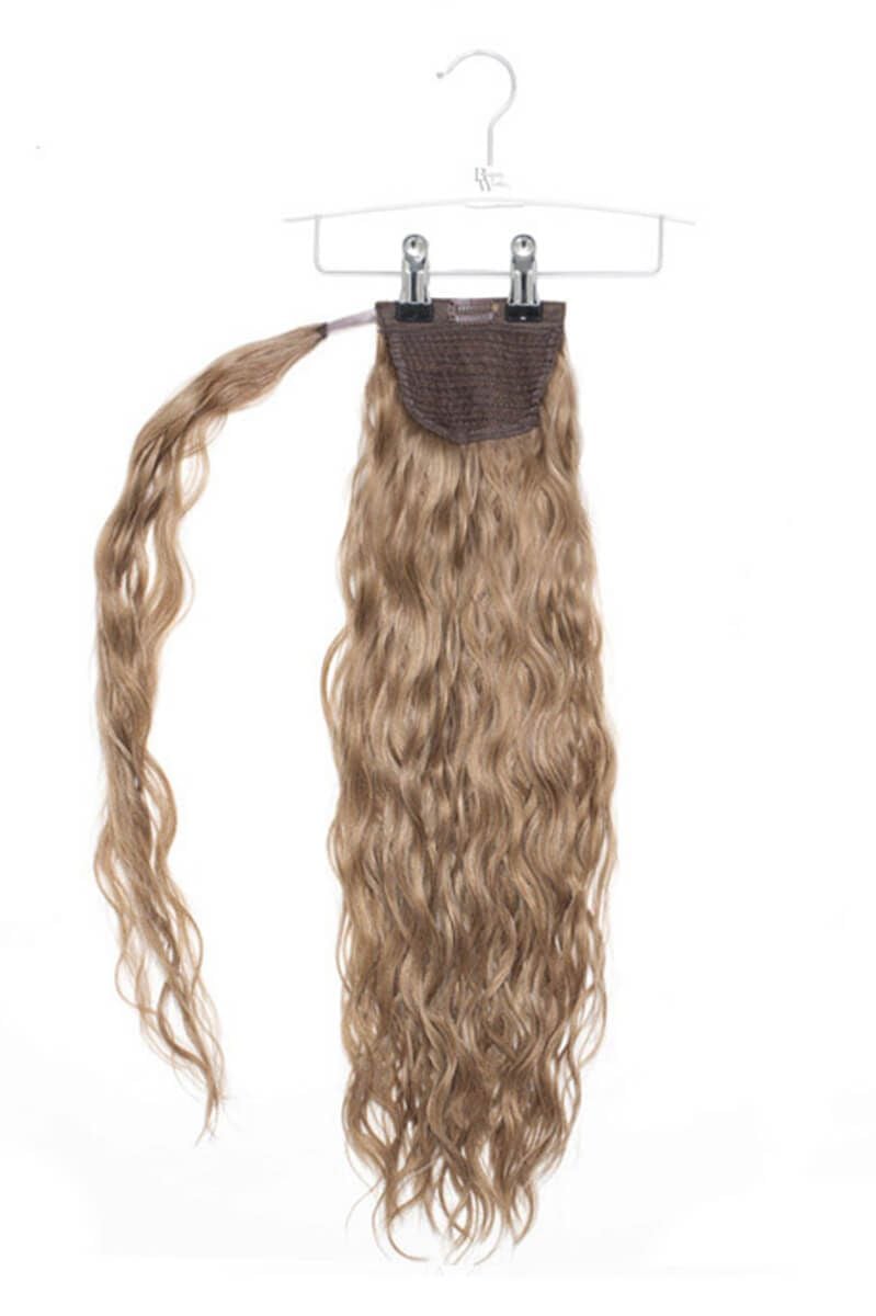 beauty works 20" Clip-in Beach Wave Invisi® Ponytail - Honey Blonde