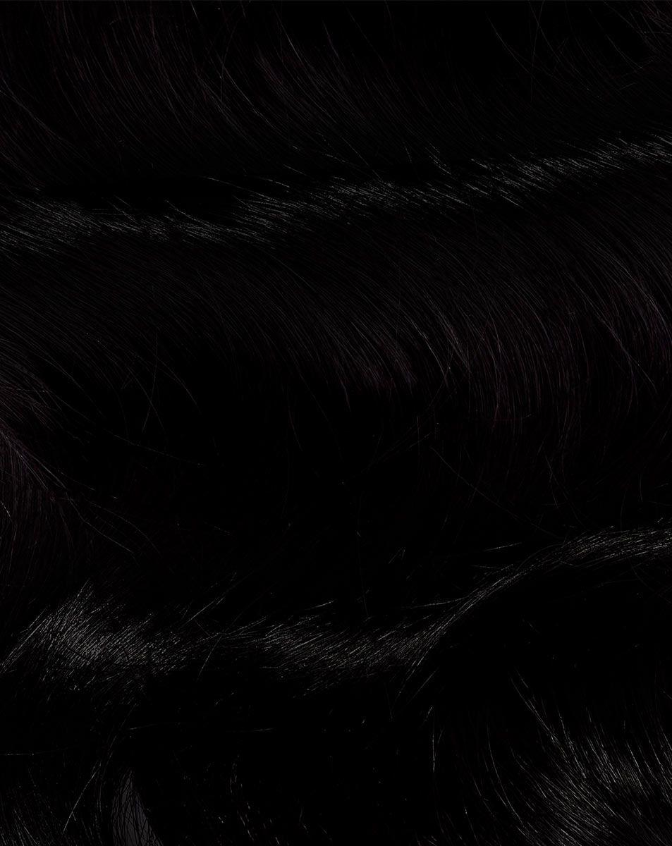 Beauty Works 20" Deluxe Remy Instant Clip-In Hair Extensions - Jet Set Black