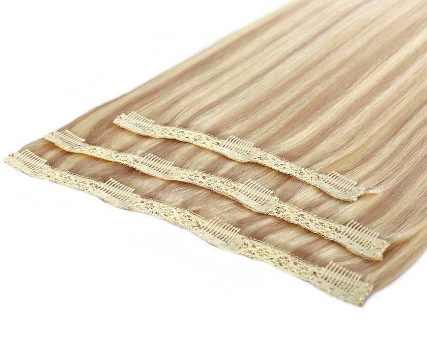 Beauty Works 20" Deluxe Remy Instant Clip-In Hair Extensions - L.A. Blonde