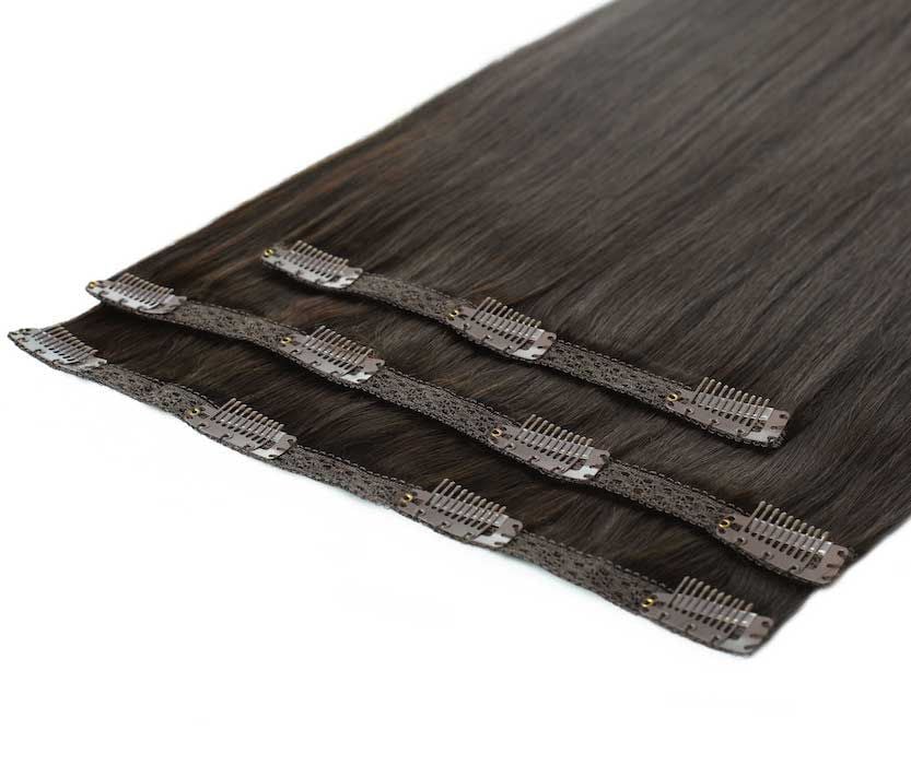 Beauty Works 20" Deluxe Remy Instant Clip-In Hair Extensions - Raven