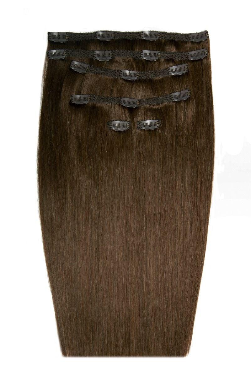 beauty works 20" Double Hair Set Clip-In Extensions - Brazilia