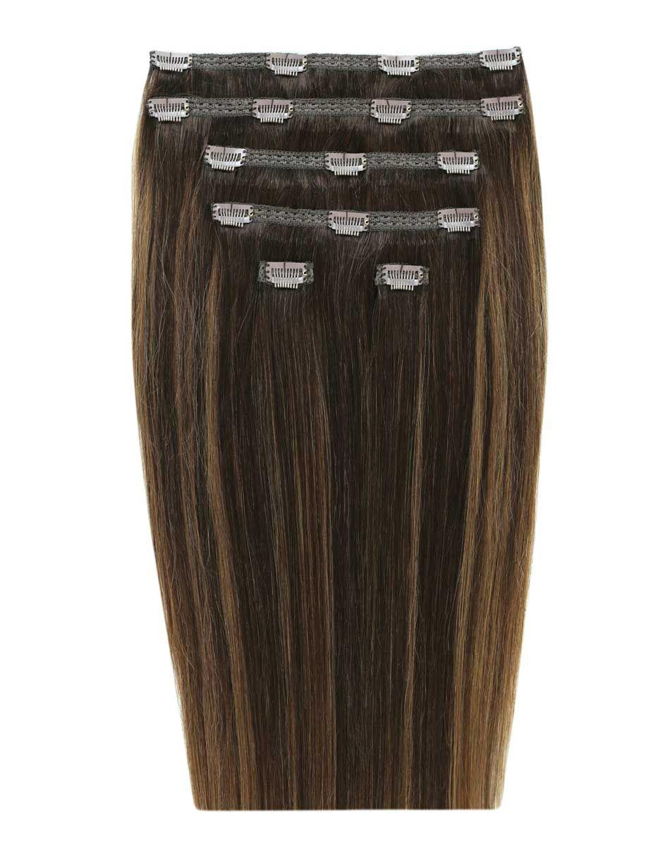 beauty works 20" Double Hair Set Clip-In Extensions - Dubai