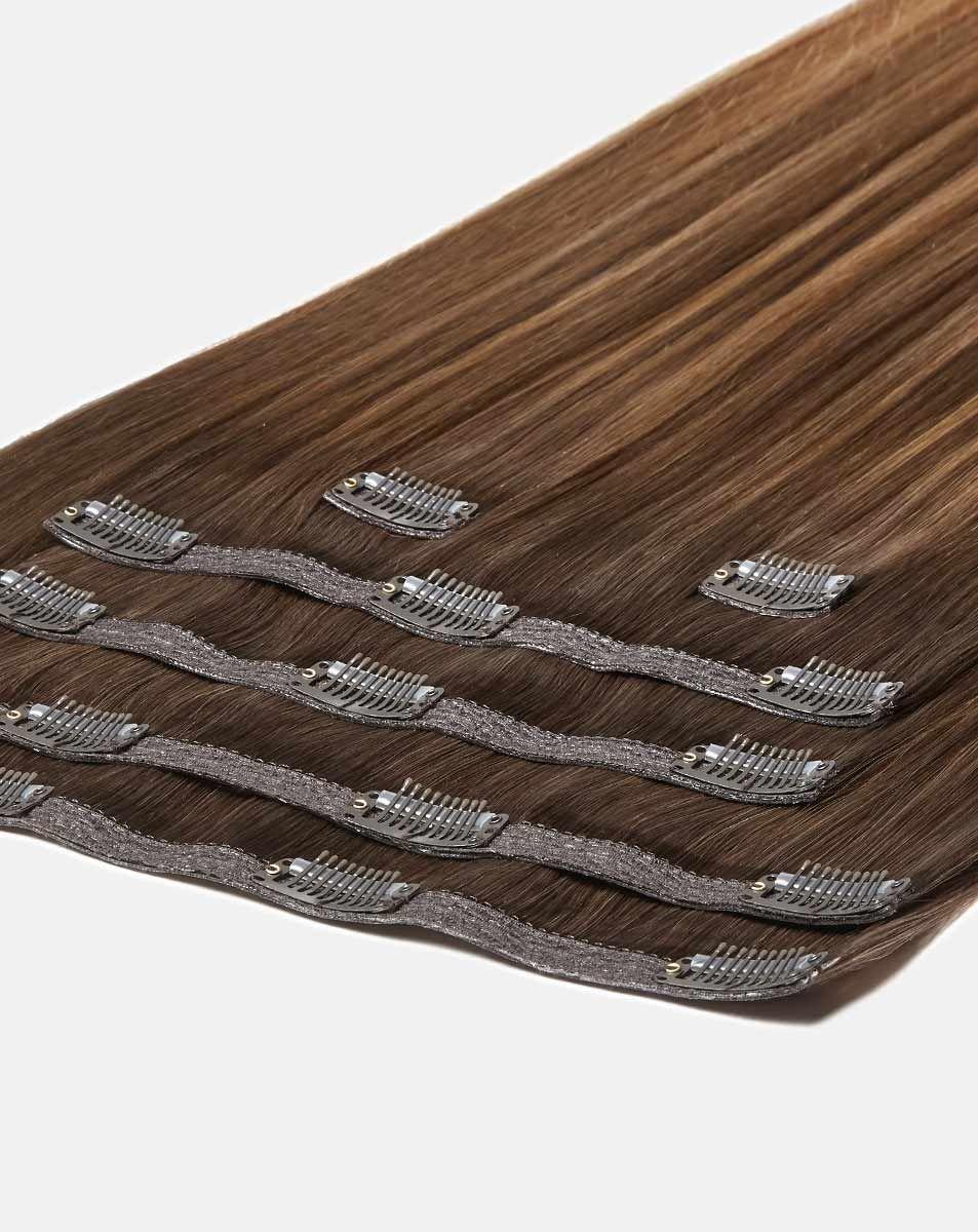 Beauty Works 20" Double Hair Set Clip-In Extensions - Maya Jama X Butterscotch