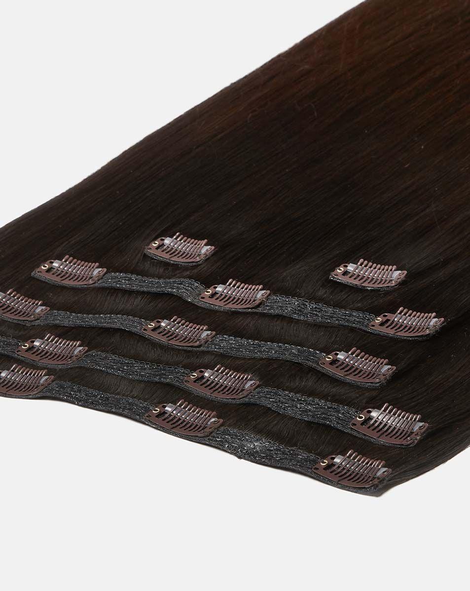 Beauty Works 20" Double Hair Set Clip-In Extensions - Maya Jama X Brownie Batter