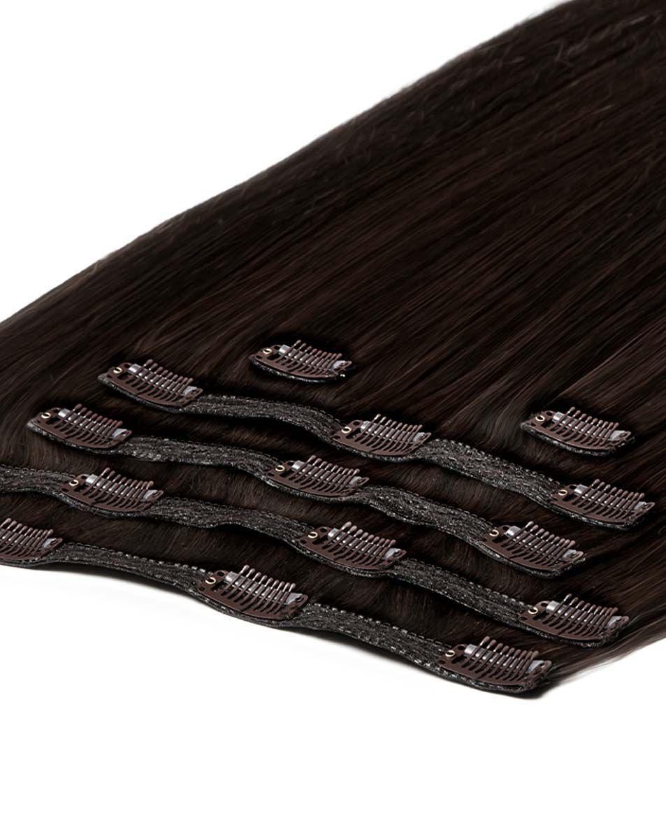 Beauty Works 20" Double Hair Set Clip-In Extensions - Maya Jama X Hot Fudge