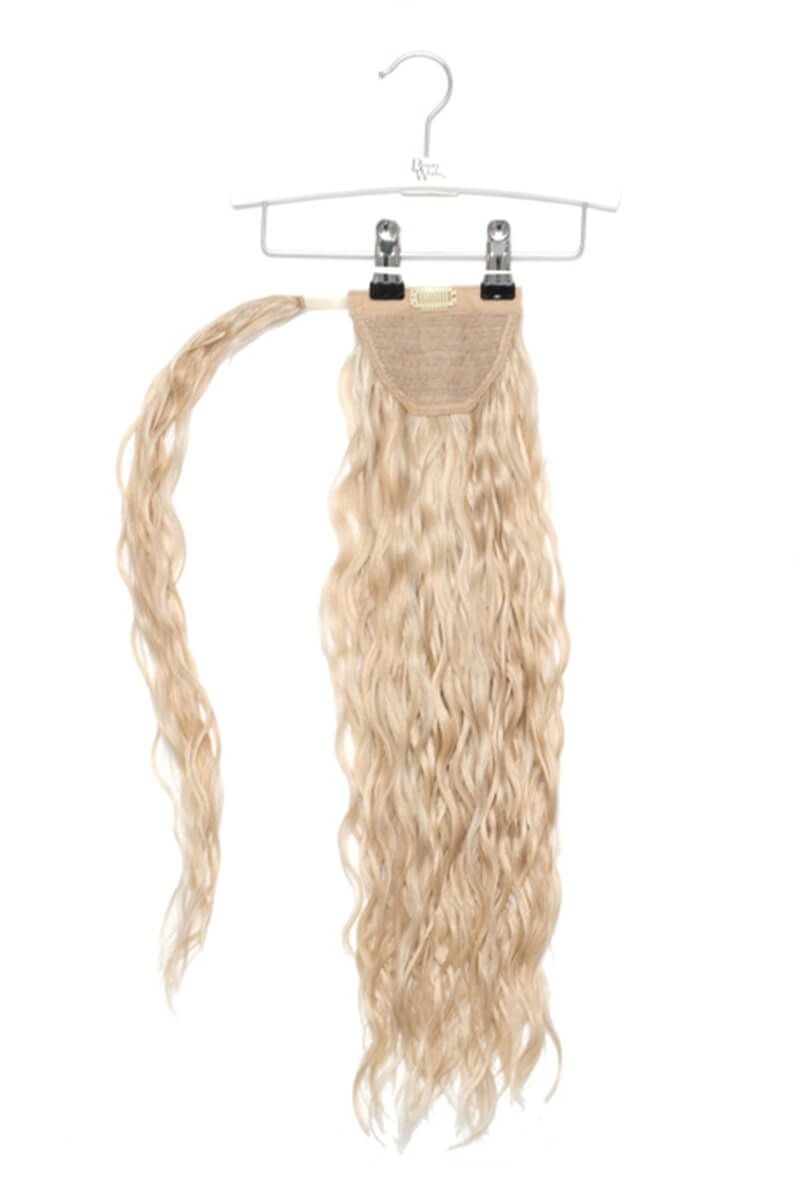 beauty works 20" Invisi®-Ponytail Beach Wave - LA Blonde