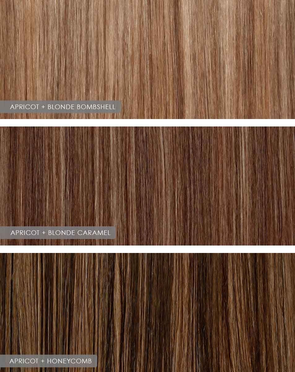 Beauty Works 22" Celebrity Choice® Slim-Line Tape - Apricot Blonde